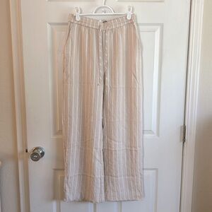 Zara striped pants